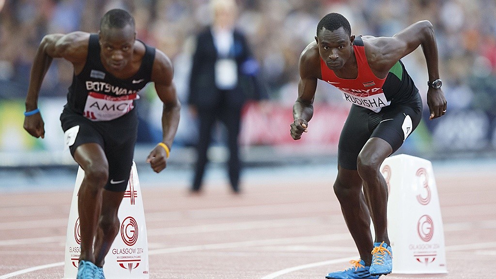 Can Amos beat Rudisha to win the world title in Beijing? (Photo Credit: www)